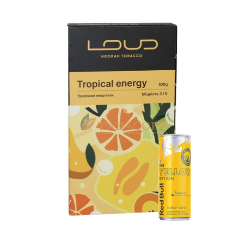 Тютюн для кальяну Loud Tobacco Tropical Energy (Тропічний енергетик) 100 гр